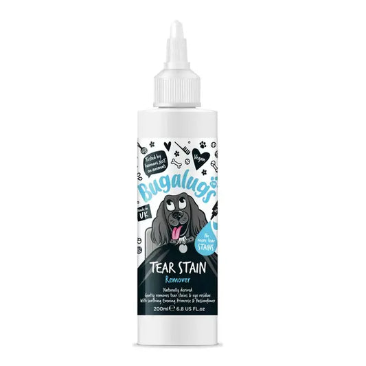 BugaLugs Tear Stain Remover Solution Лосион за Почистване на Петна от Сълзи 200ml
