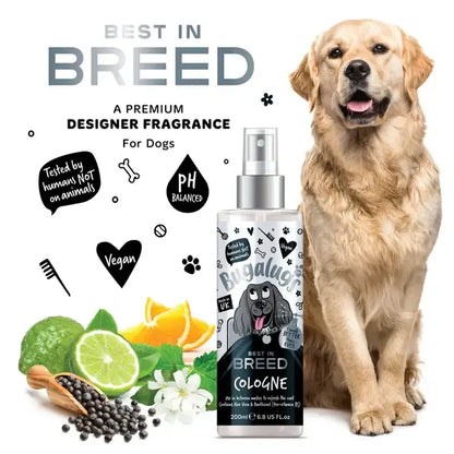 BugaLugs Best in Breed Dog Cologne Луксозен Одеколон за Шоу Кучета 200ml
