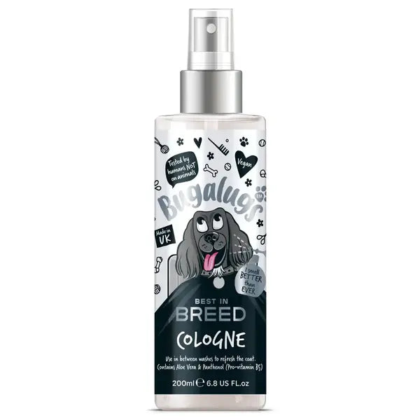 BugaLugs Best in Breed Dog Cologne Луксозен Одеколон за Шоу Кучета 200ml