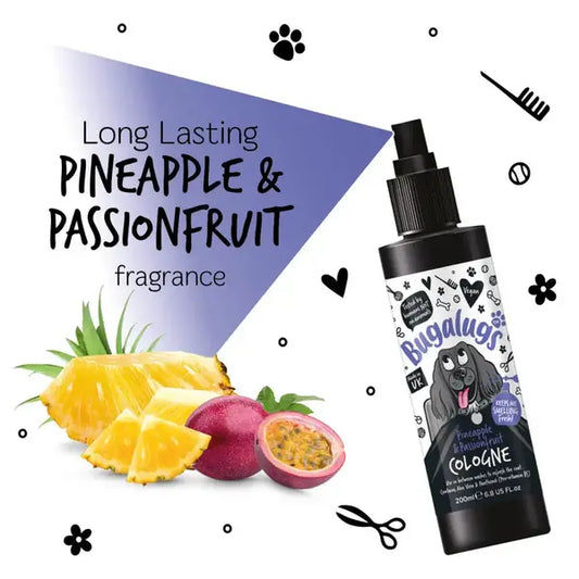 BugaLugs Pineapple & Passionfruit Dog Cologne Тропически Одеколон за Кучета 200ml