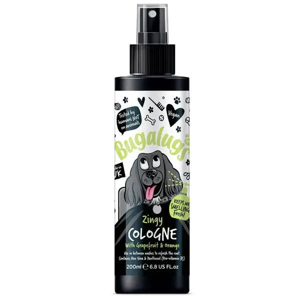 BugaLugs Zingy Dog Cologne Grapefruit & Orange Енергизиращ Одеколон за Кучета 200ml