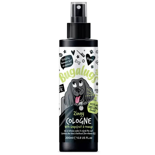 BugaLugs Zingy Dog Cologne Grapefruit & Orange Енергизиращ Одеколон за Кучета 200ml