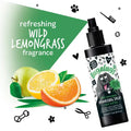 BugaLugs Wild Lemongrass Dog Deodorising Spray with Shed Control Дезодориращ Спрей за Кучета