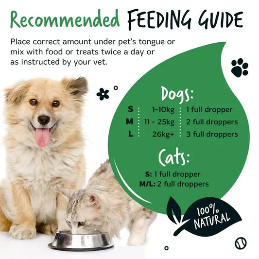 BugaLugs Organic Hemp Oil 100% Natural Calming Supplement for Dogs & Cats Конопено Масло за Кучета и