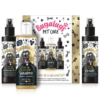 BugaLugs One in a Million Set Dog Grooming Giftset Подаръчен Комплект