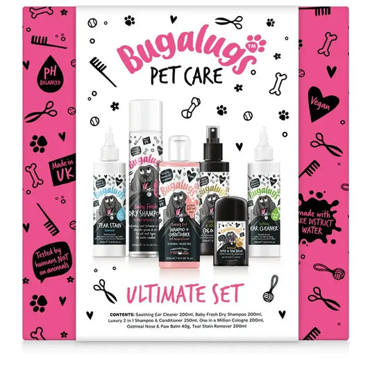 BugaLugs Ultimate Set Dog Grooming Giftset Подаръчен Комплект за Куче