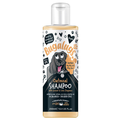 BugaLugs Oatmeal Dog Shampoo – Шампоан с овес за кучета (кокос & лайм)