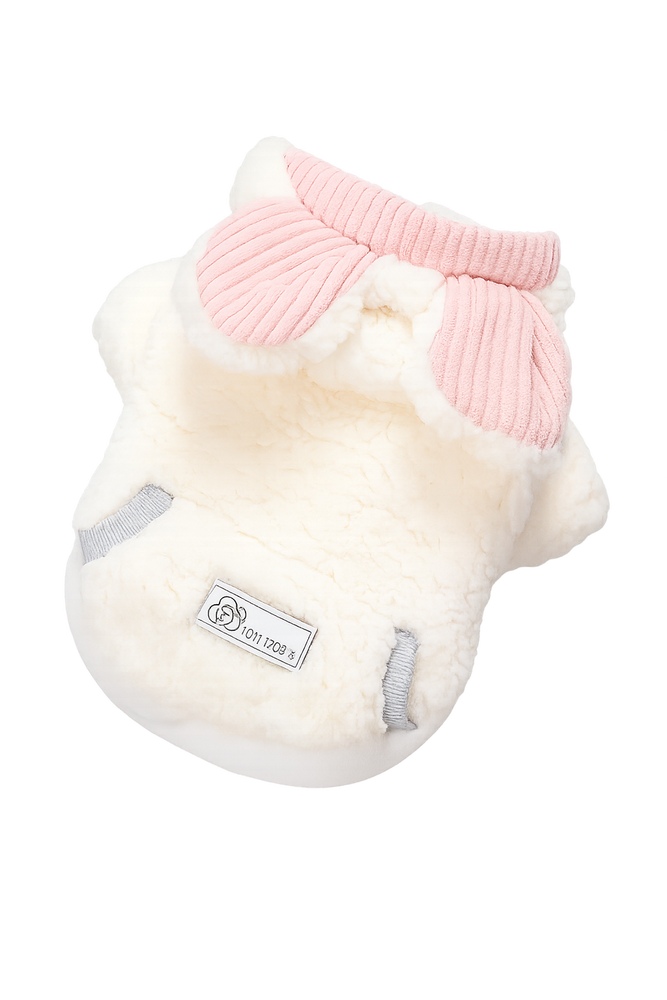 Princess Pink Ears Пухкав суичер за куче