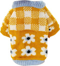 Cozy Daisy Knit Пуловер за кучета