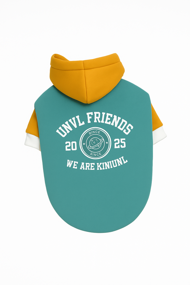 UNVL Friends уичър за куче с качулка