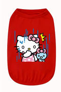Тениска за куче Hello Kitty 
