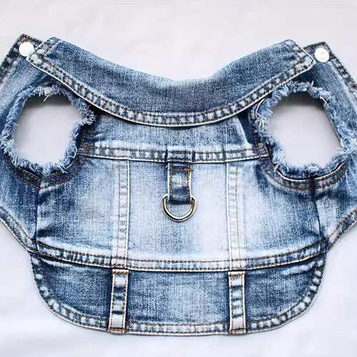 Blue Denim Jacket – син дънков елек за куче
