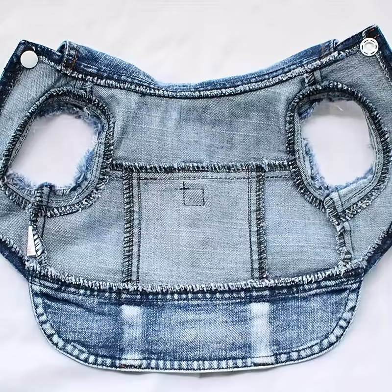 Blue Denim Jacket – син дънков елек за куче