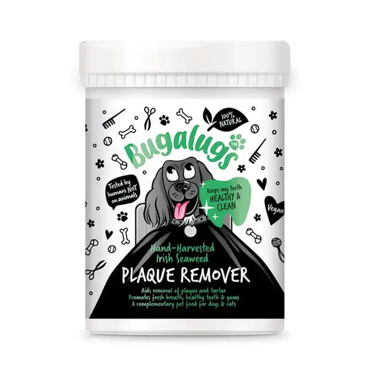 Bugalugs Dental Plaque Remover - Натурална пудра от ирландски водорасли за премахване на зъбна плака