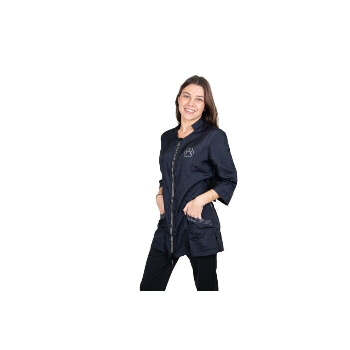 Tikima Aleria Shirt Black - Елегантна професионална туника за грумъри
