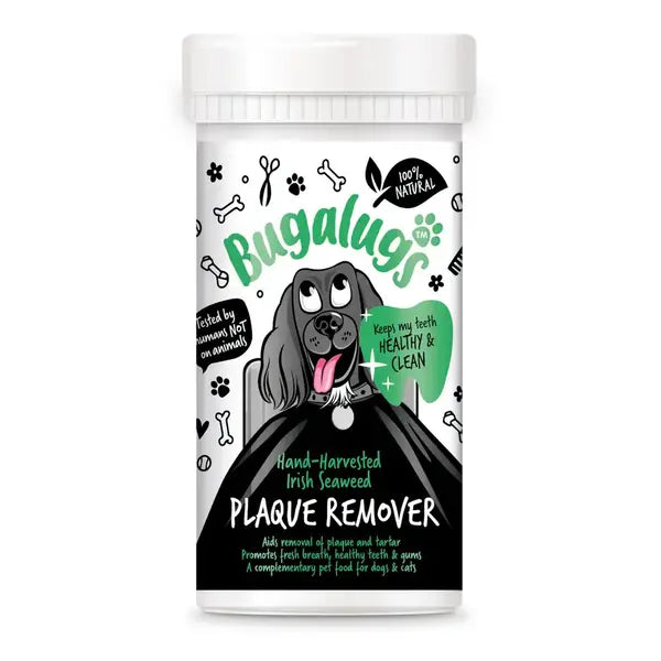 Bugalugs Dental Plaque Remover - Натурална пудра от ирландски водорасли за премахване на зъбна плака