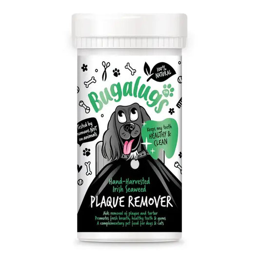 Bugalugs Dental Plaque Remover - Натурална пудра от ирландски водорасли за премахване на зъбна плака