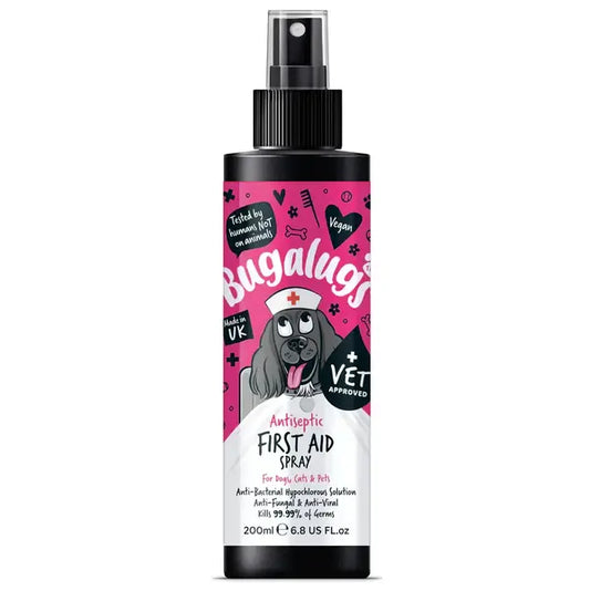 Bugalugs Antiseptic First Aid Spray - Антисептичен спрей за първа помощ при рани и кожни инфекции 20