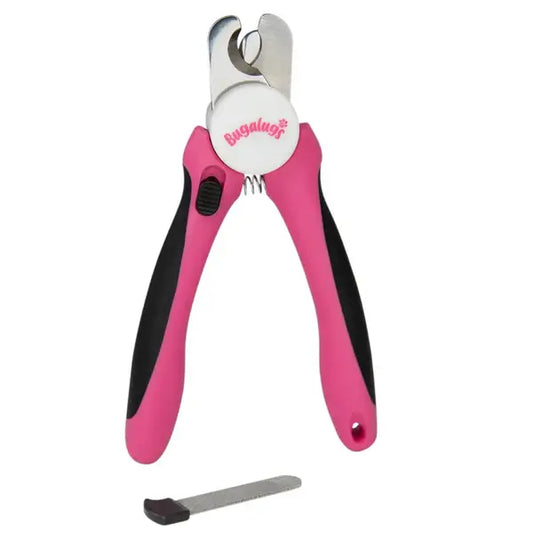 Bugalugs Nail Clippers (Small/Medium) - Професионална нокторезачка с вградена пила за малки и средни