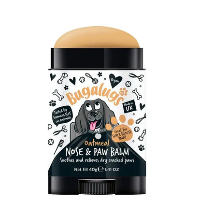 Bugalugs Nose & Paw Balm Stick - 100% Натурален балсам за нос и лапи под формата на стик 40 гр