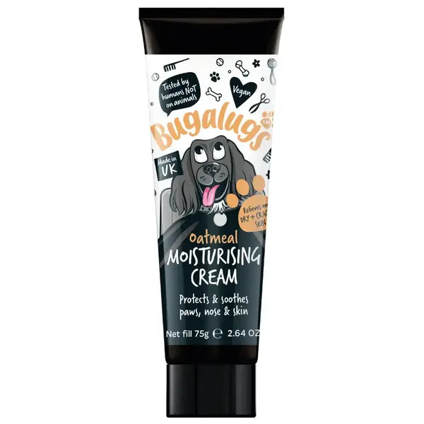 Bugalugs Moisturising Cream Paw, Nose &Skin - 100 % натурален хидратиращ крем за кучета 75 гр