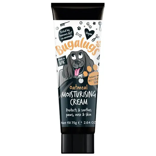 Bugalugs Moisturising Cream Paw, Nose &Skin - 100 % натурален хидратиращ крем за кучета 75 гр