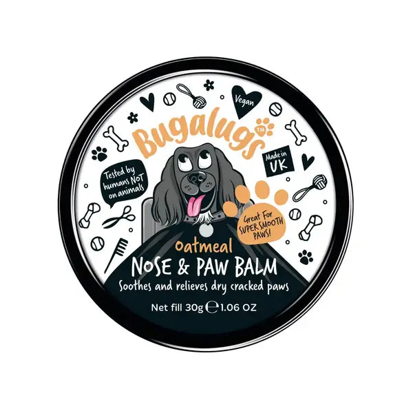 Bugalugs Nose & Paw Balm - 100% Натурален веган балсам за нос и лапи 30 гр