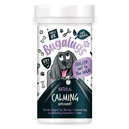 Bugalugs Calming Powder Supplement - Успокояваща добавка на прах за кучета 80 гр