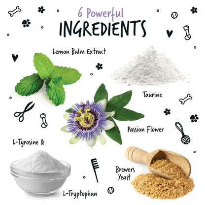 Bugalugs Calming Powder Supplement - Успокояваща добавка на прах за кучета 80 гр