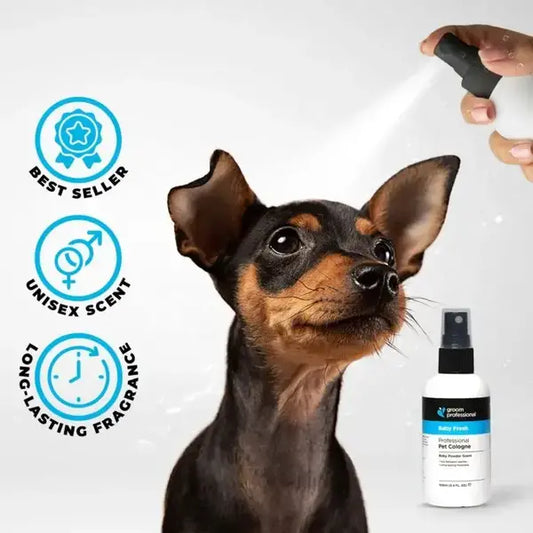 Groom Professional Baby Fresh Cologne - Професионален парфюм за кучета с аромат на бебешка пудра 10