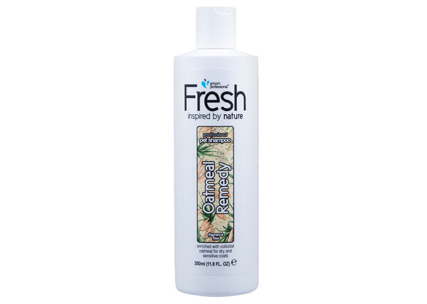 Groom Professional Fresh Oatmeal Remedy Shampoo - Хипоалергенен успокояващ шампоан концентрат 24 :1 с овесени ядки и алое вера 350 мл