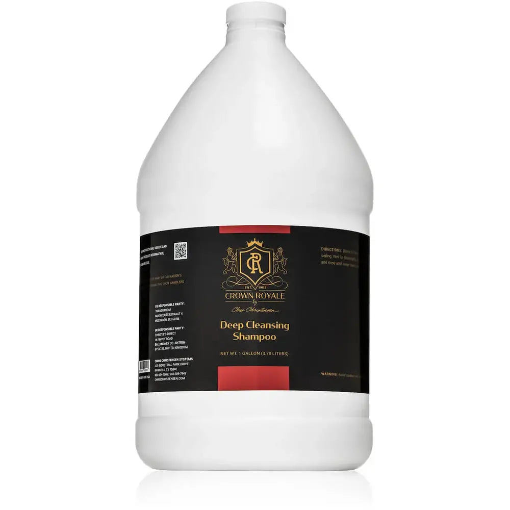Crown Royale Deep Cleansing Shampoo - Професионален дълбоко почистващ шампоан концентрат 6:1 с биотин за всички типове...