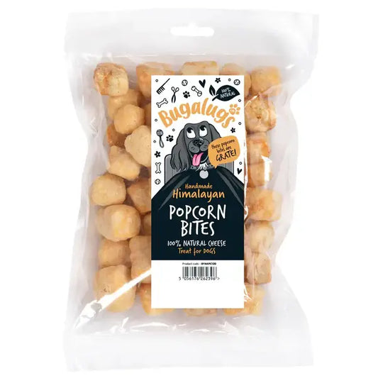 Bugalugs Handmade Himalayan Cheese Popcorn Bites for Dogs 80гр