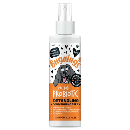Bugalugs Probiotic Detangling Spray for Dogs - Пробиотичен груминг спрей