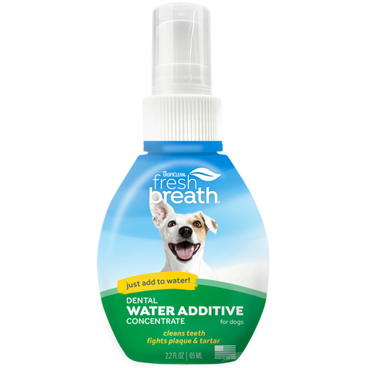 TropiClean Fresh Breath Water Additive Concentrate 2.2 oz - Висококонцентрирана добавка за вода за с