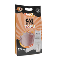Uniq Pets Peach Biodegradable Tofu Cat Litter, 2.5 kg / 6 L