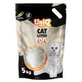 Uniq Pets Natural Biodegradable Tofu Cat Litter, Unscented, 5 kg / 12 L