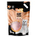 Uniq Pets Cat Tofu Cat Litter Peach биоразградима котешка тоалетна 5kg / 12L