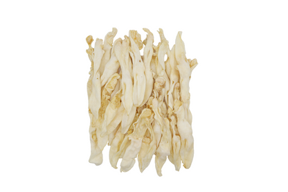 Uniq Pets Dog Snacks Rabbit Ears 1kg - бели заешки уши за дъвчене