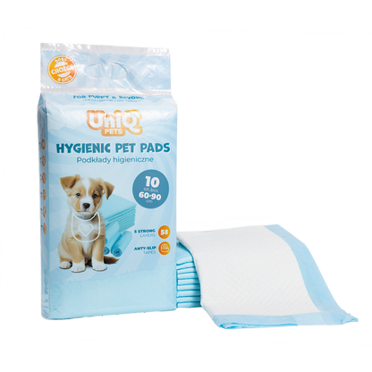 Uniq Pets Pet Pads Blue 60 x 90cm 10pcs - хигиенни пелени за големи кучета