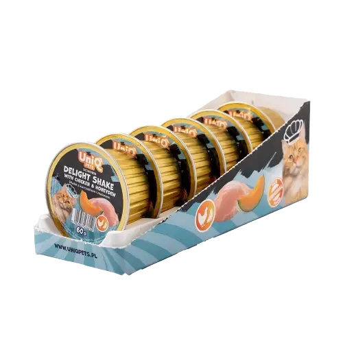 Uniq Pets Fruity Shake Chicken Honeydew 60gr - кремообразна храна за котки