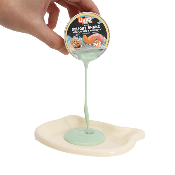 Uniq Pets Fruity Shake Chicken Honeydew 60gr - кремообразна храна за котки