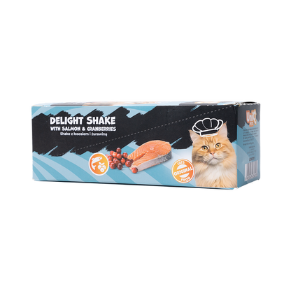 Uniq Pets Fruity Shake Salmon Cranberries 60g - кремообразна храна за котки