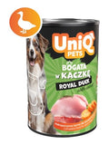 Uniq Pets Royal Wet Dog Food with Duck, 375 g