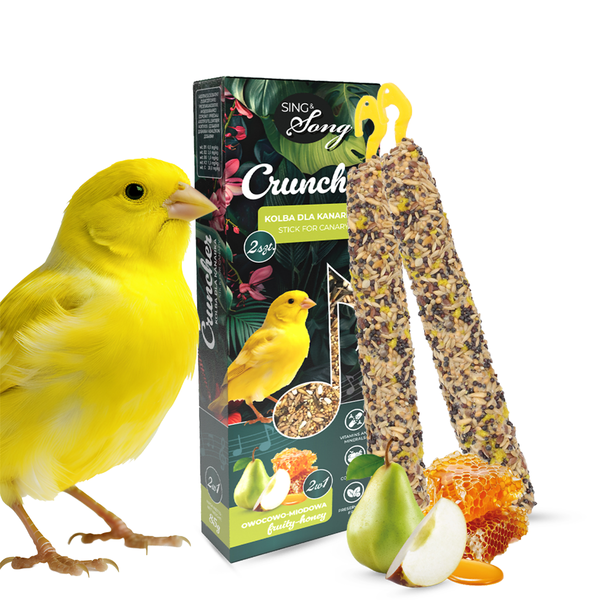 SING & SONG WildWings Cruncher Fruit-Honey хрупкаво лакомство за канарчета, 85 г