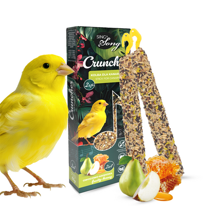 SING & SONG WildWings Cruncher Fruit-Honey хрупкаво лакомство за канарчета, 85 г