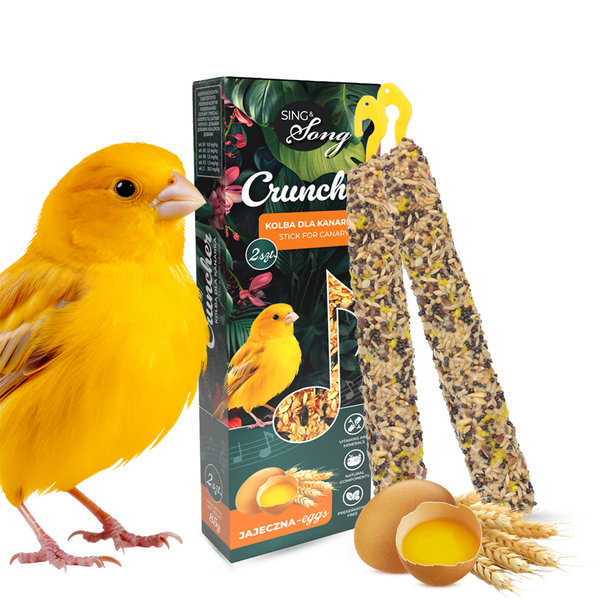 SING & SONG WildWings Cruncher Egg хрупкаво лакомство за канарчета, 85 г
