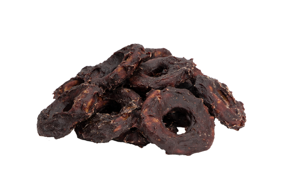 Uniq Pets Dog Snacks Collagen Horse Meat on Collagen Rings лакомства за кучета с конско месо върху колагенови рингове, 500 г