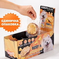 Uniq Pets Dog Snacks Collagen & Fruit Donut Beef & Dried Pineapple лакомства за кучета с говеждо и сушен ананас
