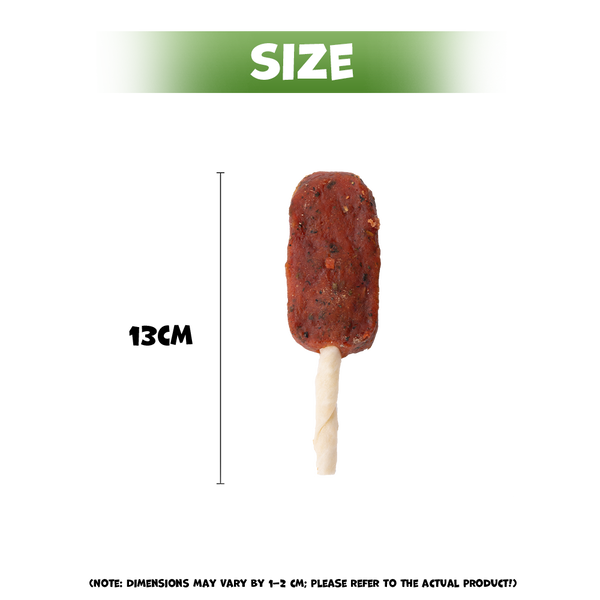 Uniq Pets Dog Snacks Duo Duck and Vegetable Popsicles лакомства за кучета с патешко и зеленчуци, 500 г